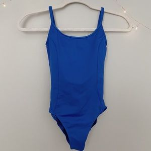 Ainsliewear Blue Camisole Leotard